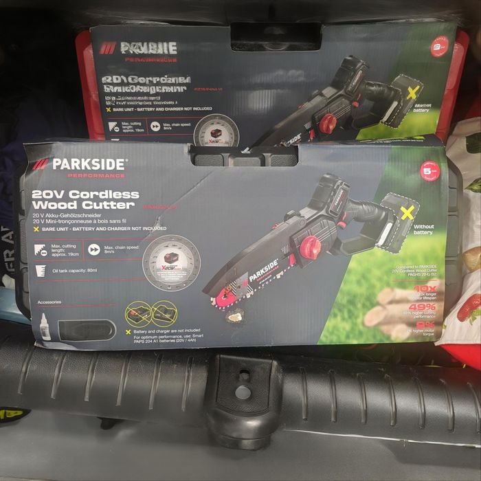Mini drujba Parkside Performance 20V