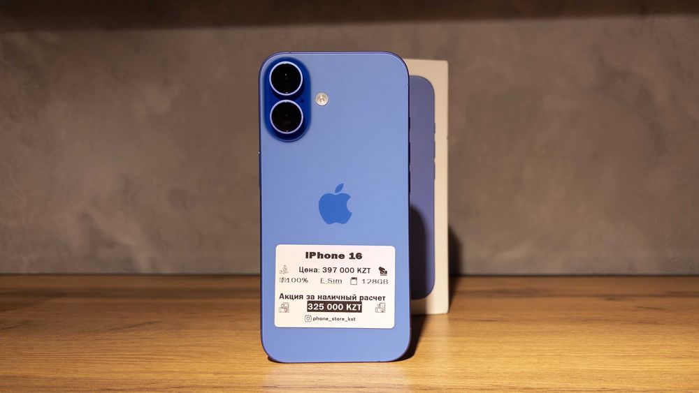 iPhone 16 100% / Phone Store Костанай