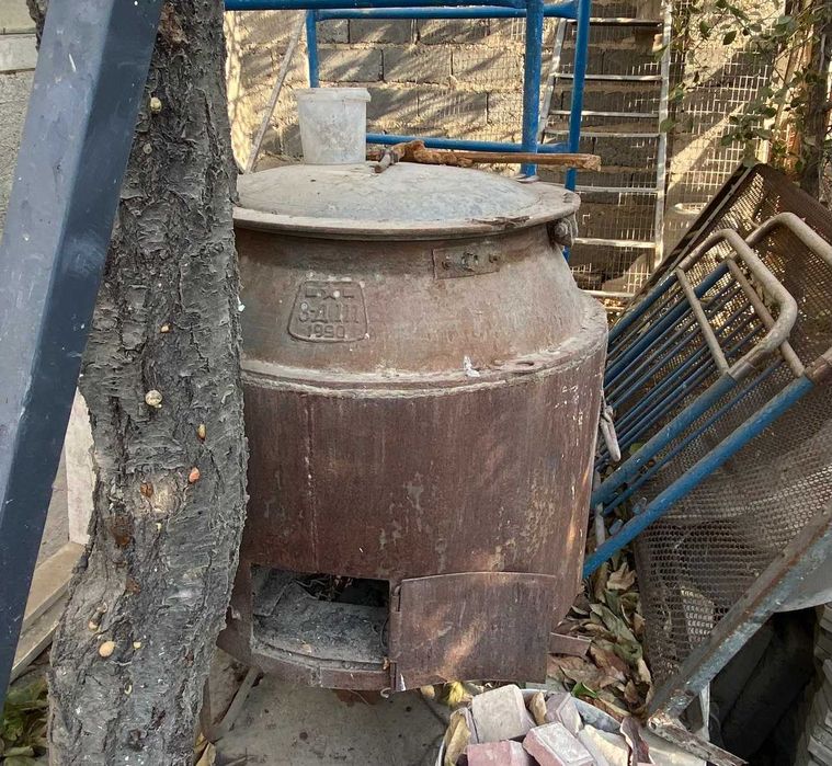 котел для варки еды для скота