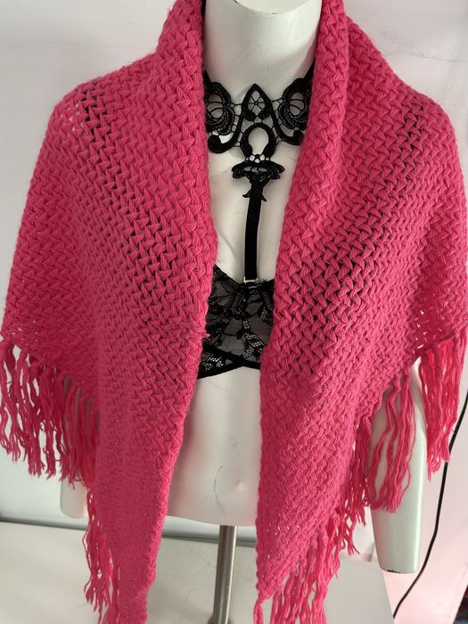 Sal Roz de dama cu franjuri