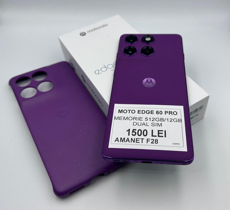 Amanet F28: Motorola Edge 60 Pro 512GB