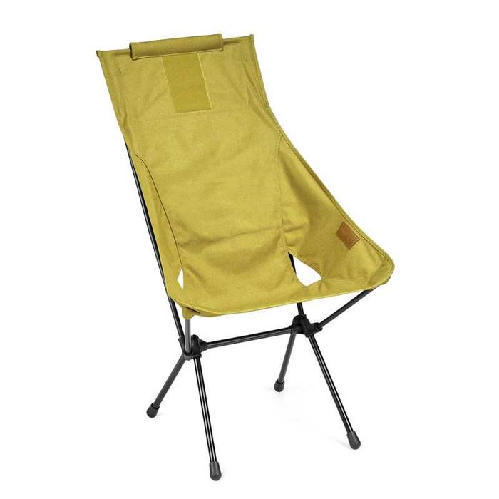 Продавам 2 броя нови къмпинг столове Helinox Sunset Chair Home, Mustard