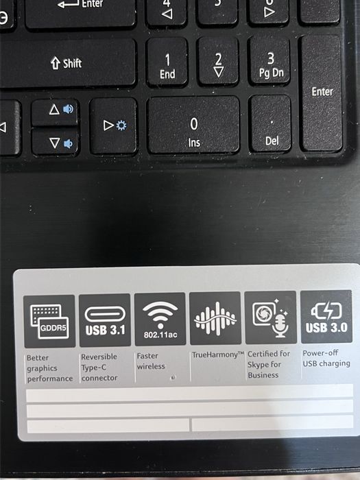 Продам ноутбук aspire e5-576