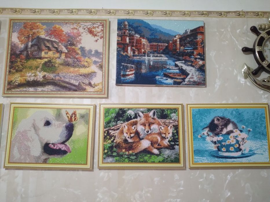 Картины алмазная мозайка