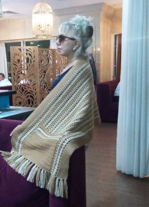 ШАРФ-ШАЛЬ вяжем на заказ