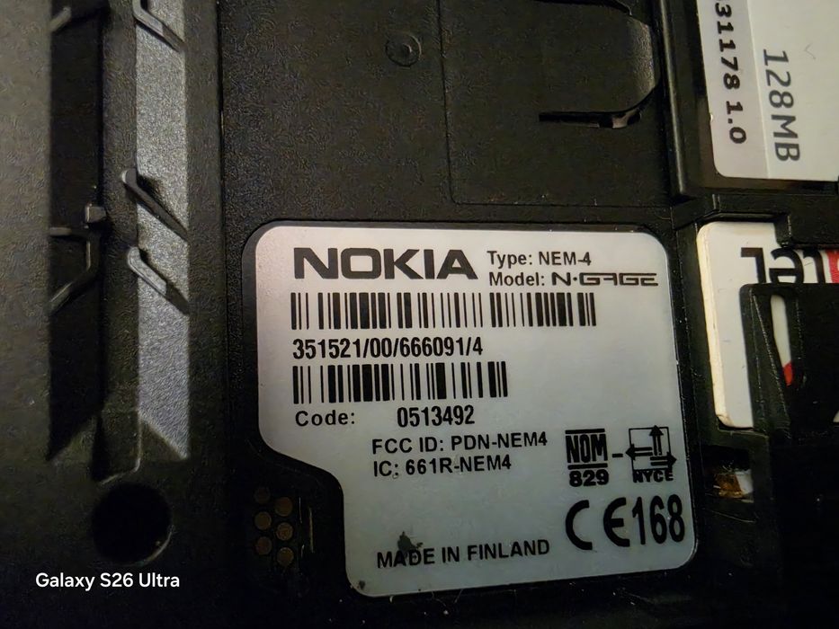 Nokia NGAGE плюс игра