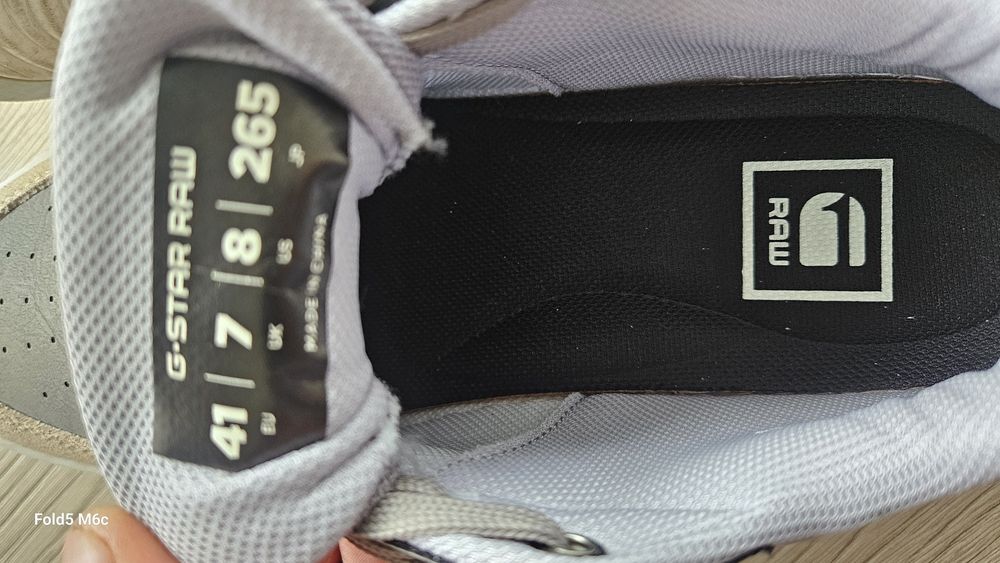 Teniși G-Star, noi, originali, piele întoarsă, 41