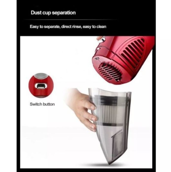 Безжична, безкабелна прахосмукачка, Безшумна, 4 в 1 технология