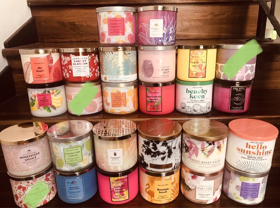 Bath & Body Works lumanari parfumate 411 gr, import USA