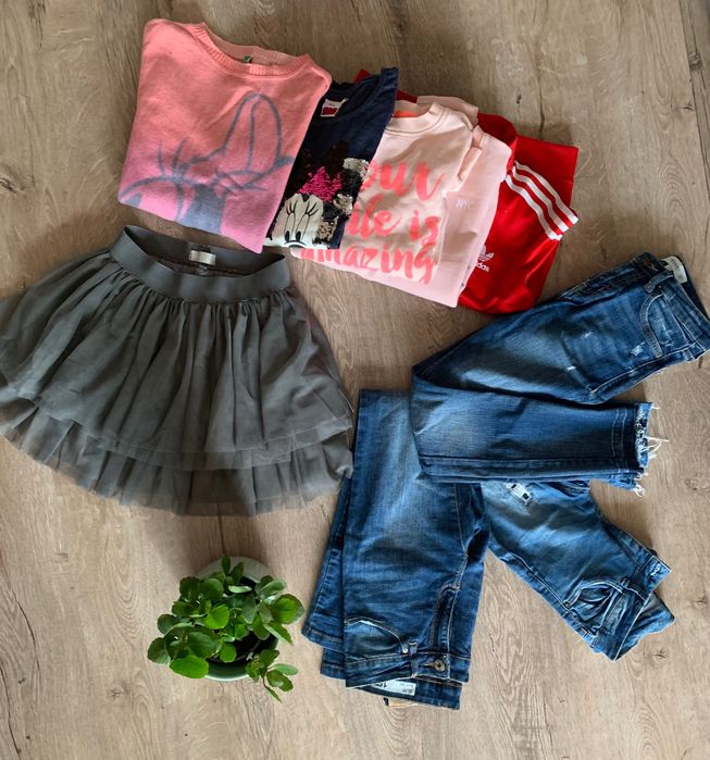 Лот есенни дрешки размер 140-150 Суитчер"Cool cat"; размер 146 -152