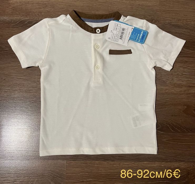 Нови тениски и панталонки за момче 92 и 98см