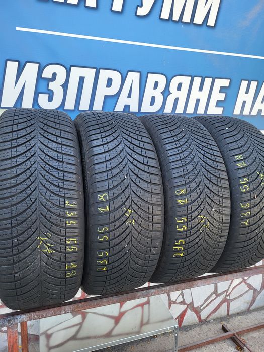 235 55 18 Good Year 4бр всесезонни дот 24