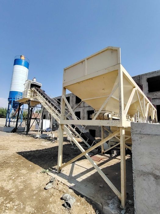 Бетонный завод Модель HZS90 (Китай)