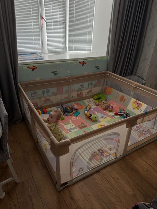 Манеж детский напольный