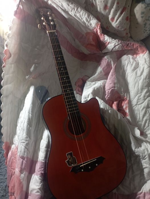 акустическая гитара fender