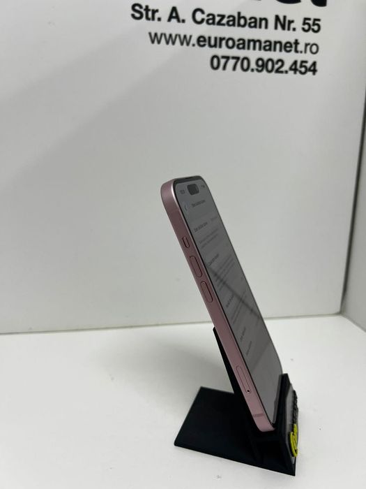 Telefon Apple iPhone 15, 128GB, 5G, Pink -I-