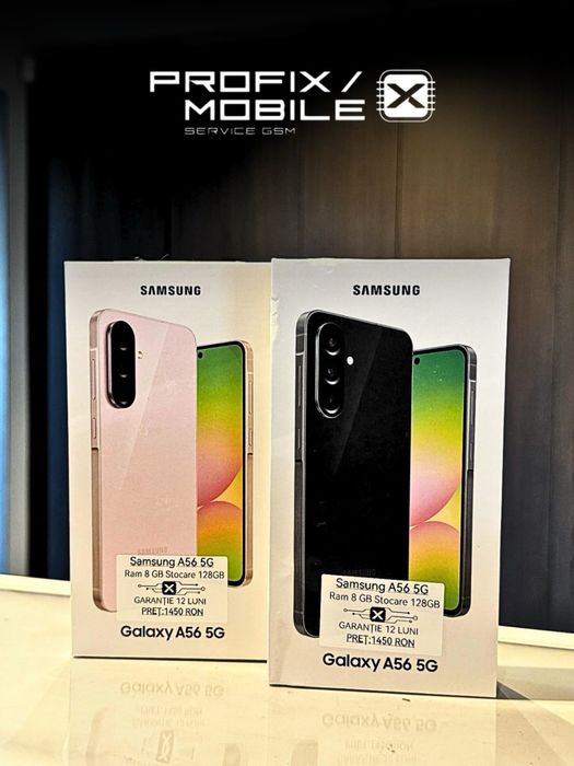 Samsung Galaxy A56 5G 128GB Sigilat Garantie/ Rate/ Avans 0