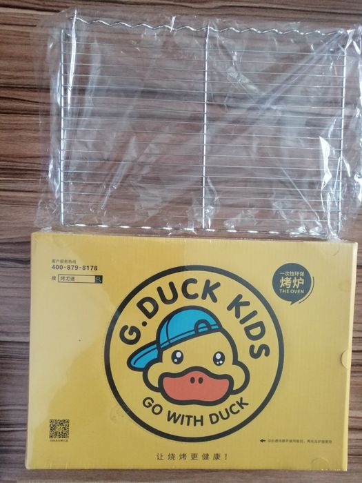 Нов еднократен комплект дървени въглища за външно барбекю