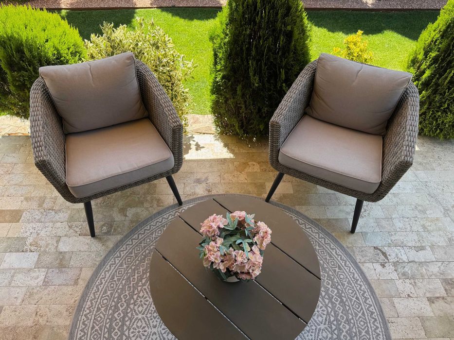 Set fotolii si masuta terasa