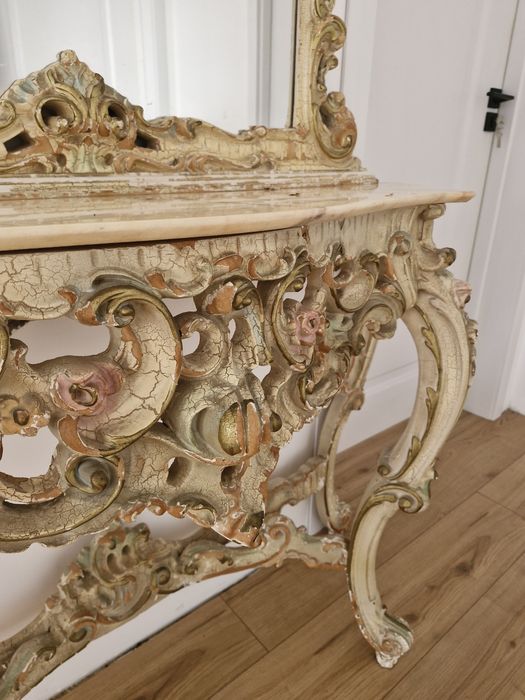 Consola cu oglinda venetiana pt recondiționare