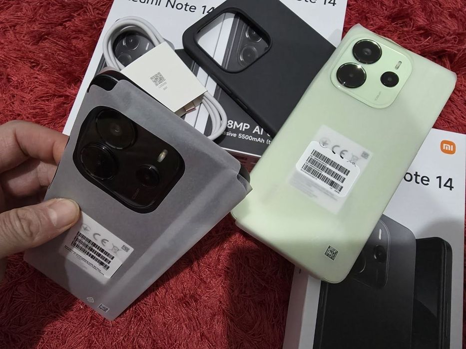 -Xiaomi Redmi Note14, Nou, Nefolosit, 256Gb, 8Ram, 0 cicluri incarcare
