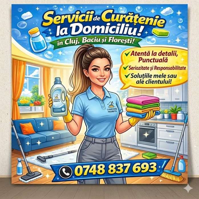 Curățenie la domiciliu
