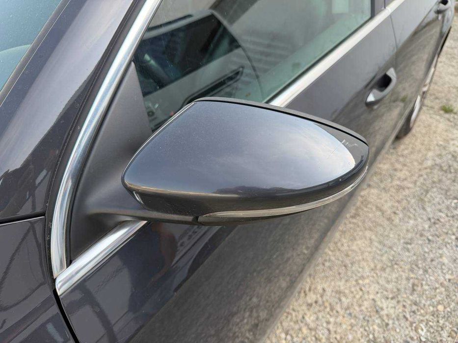Oglinda stanga sofer VW PASSAT B7 - Cod culoare gri LI7F - sticla heliomata inclusa