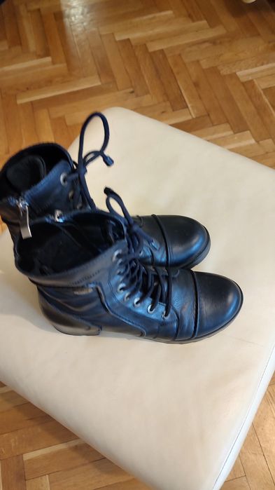 Дамски боти, естествена кожа, номер38