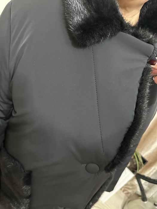 Продам теплый зимний пуховик