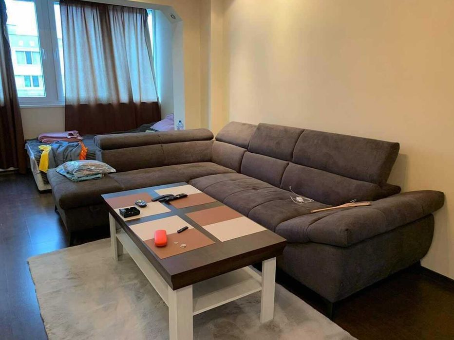 Сив диван Билли Aiko - холна гарнитура