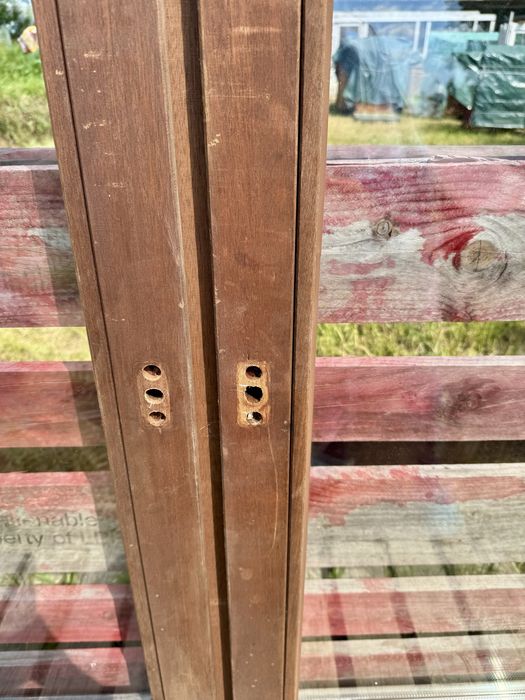 FEREASTRA LEMN MAHON  Germania geam termopan H 145 x L 220 5 buc