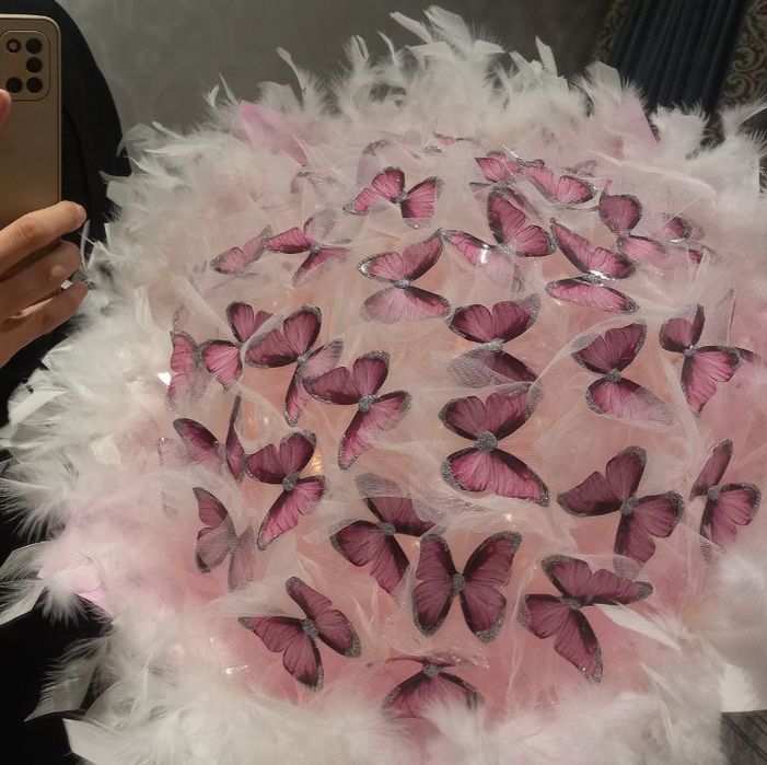 Shar Шар Mandarin buket Kapalakli gul Kapalakli buket Gul kapalak Buke