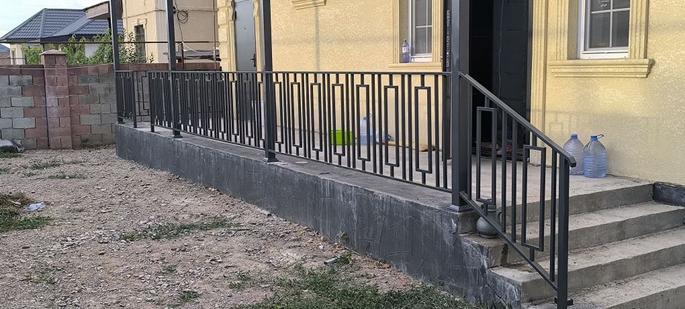 Навесы ворота и перилы