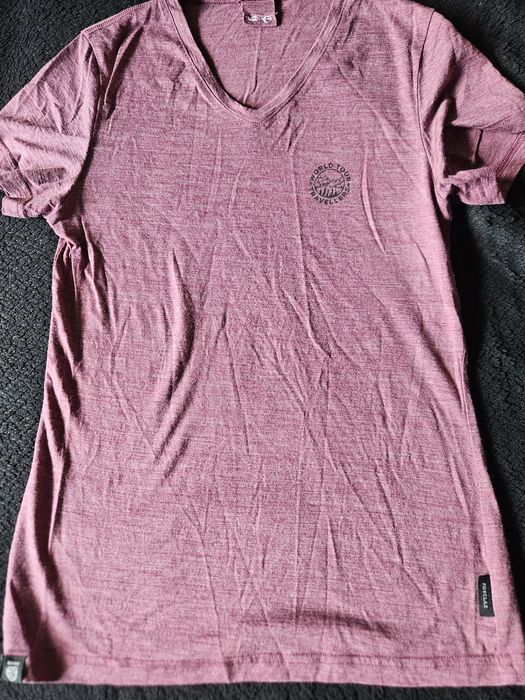 Tricou munte trekking merino Forclaz XS S