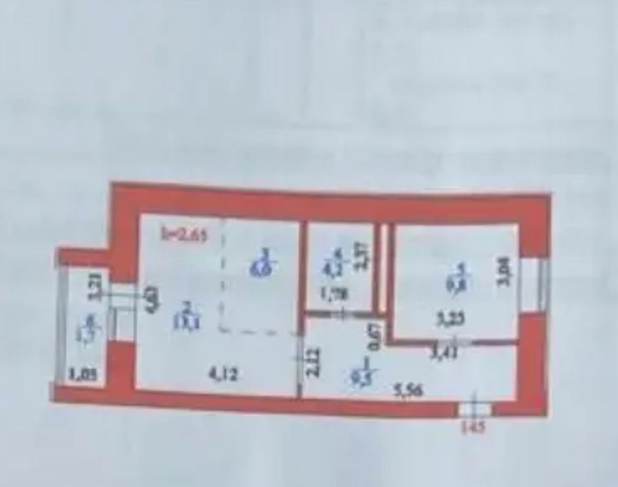 Продам 2х комн.квартиру евродвушку
