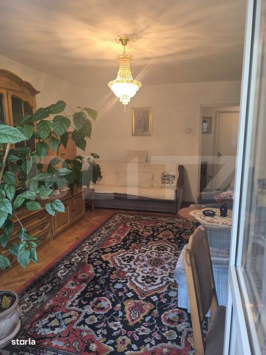 Apartament de vanzare, cu 3 camere si 3 balcoane, 74 mp, zona Manastur — fotografia 2