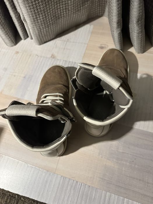 Rick owens geobaskets snd ramones