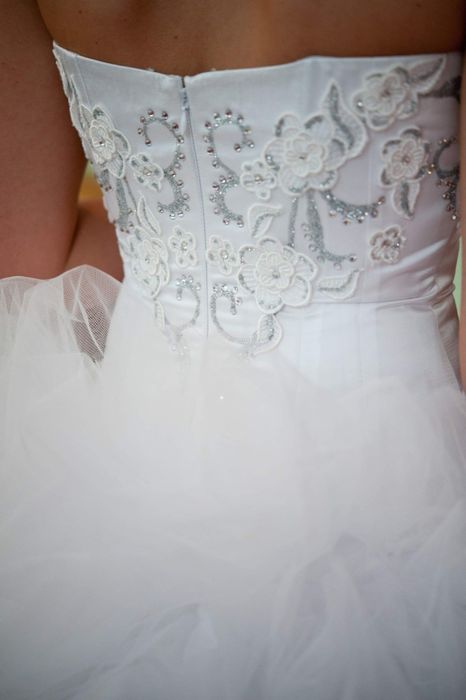 rochie mireasa superba M