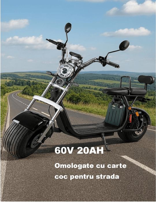 Scuter electric/Scooter Harley 200 kg