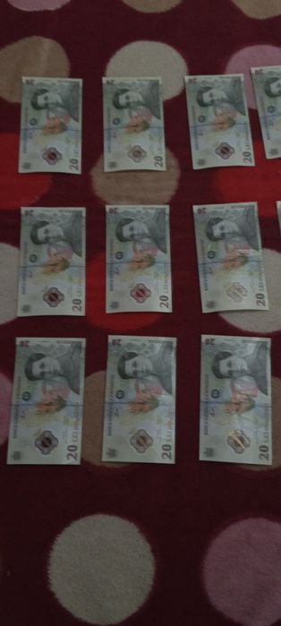 Bancnote de 20 RON impecabile