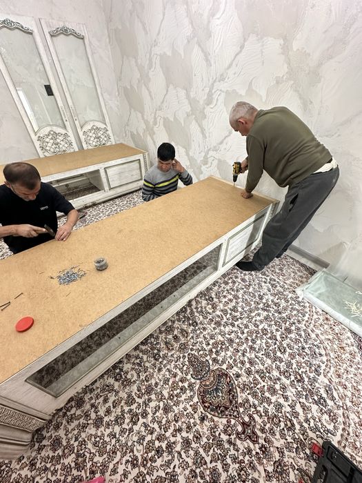 Разборка сборка мебели упаковка доставка