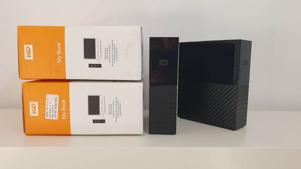 2x HDD Extern 12TB Western Digital MyBook