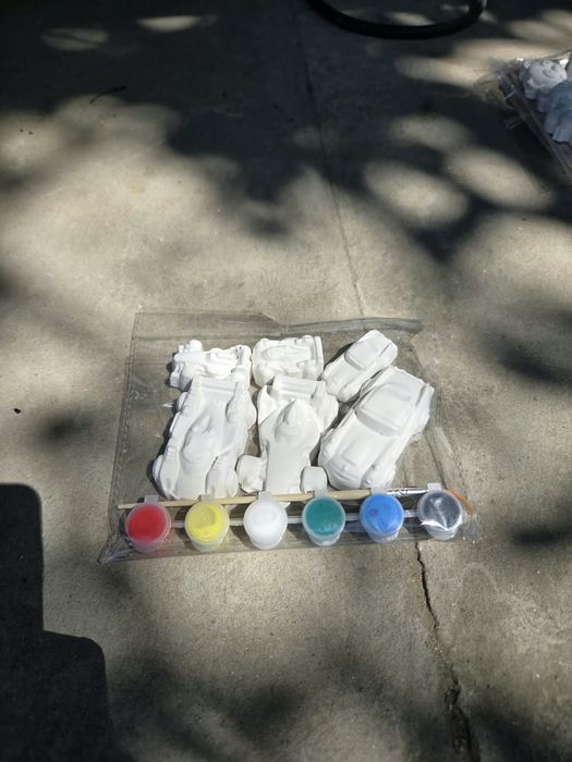 Set forme din ipsos pentru pictat