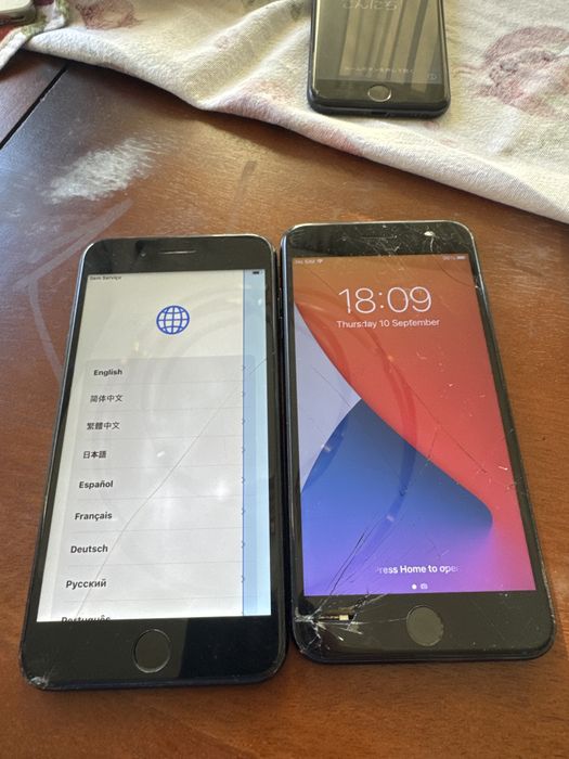 Iphone 4s, 5 s, 6, 6s ,7 , 7 plus -заключени и отключени