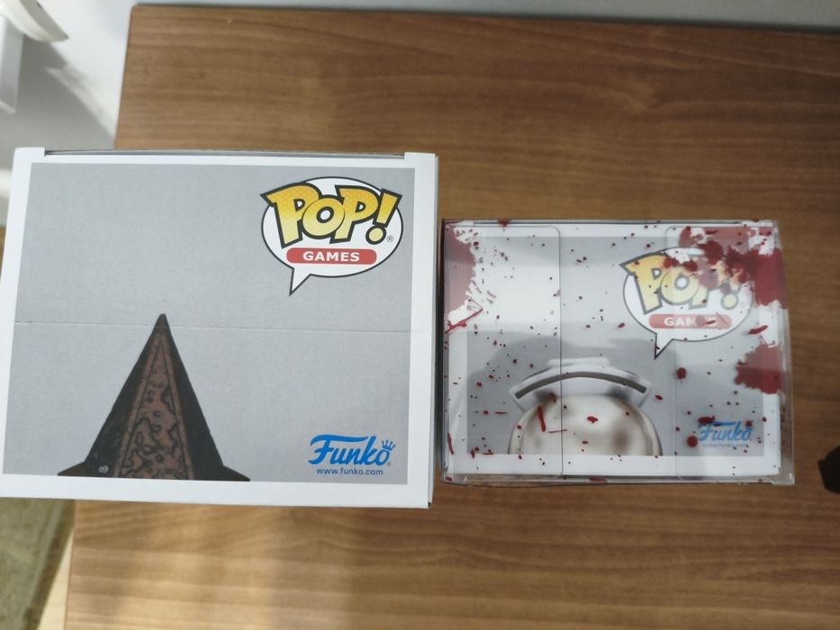 Silent hill Funko - Funko Pop! Silent Hill 2 Pyramid Head 1205, Bubble Head Nurse 1204