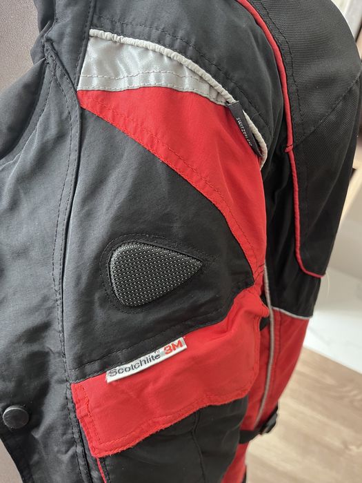 Текстилно яке за мотоциклет, протектори, размер М