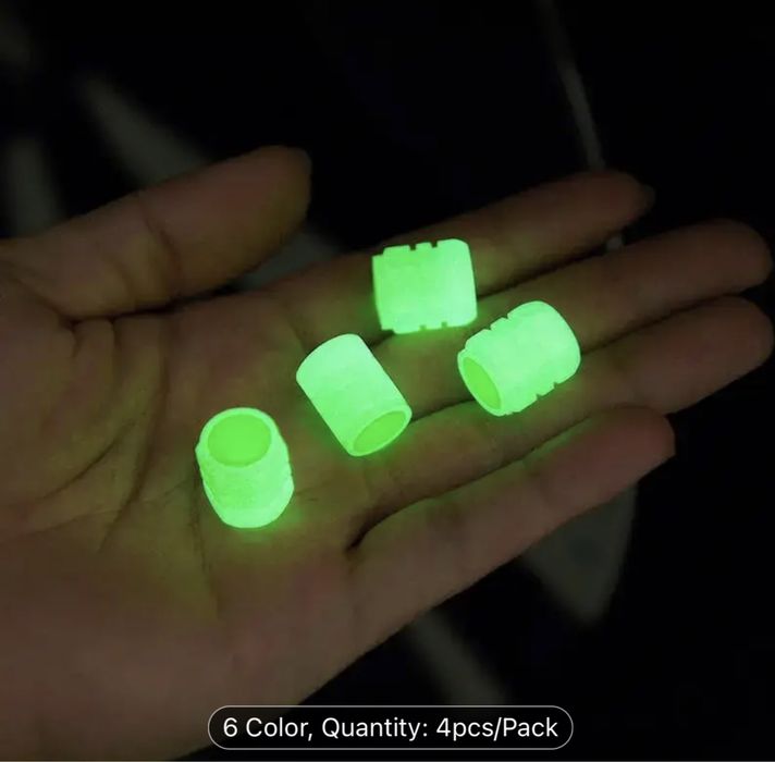 Set 4buc - Capac Roata Fluorescent