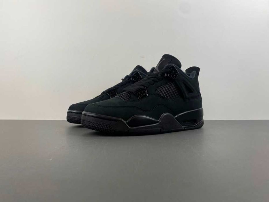 Nike Jordan Retro 4 Black Cat Мъжки Дамски Маратонки