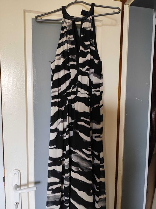 Черно-бяла рокля H§М