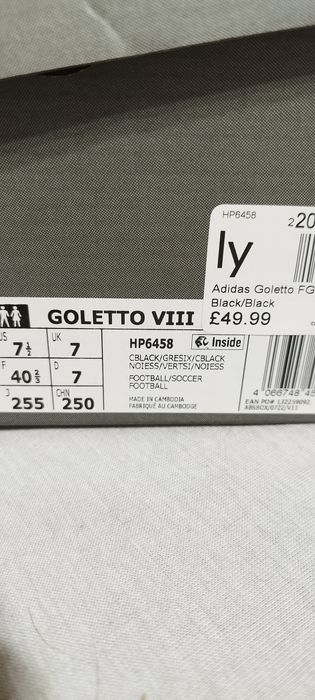 Adidas GOLETTO black